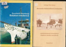 György Péter János: Bevezetés Balatonfüred történetébe. Balatonfüred, 1995, Városi Könyvtár. Kiadói papírkötés, volt könyvtári példány. + Dunántúli-dombság. Balaton-medence. Szerk.: Barczi Attila. Gödöllő, 2001, Környezetvédelmi és Környezetgazdálkodási Felsőoktatátásért Alapítvány. Kiadói papírkötés, volt könyvtári példány.