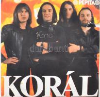 Korál / Láma - Homok A Szélben / Ritmust!  Vinyl kislemez, 7, Single, 45 RPM, Pepita, Magyarország, 1981. VG