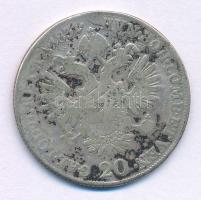 Ausztria 1831A 20kr Ag "I. Ferenc" T:VG patina
Austria 1831A 20 Kreuzer Ag "Franz I&...