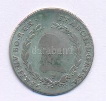 Ausztria 1794F 20kr Ag II. Ferenc Hall T:F patina  Austria 1794F 20 Kreuzer Ag Francis II Hall C:F patina Krause KM#2139