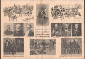 1930 Visszaemlékezések I. Ferenc József születésének 100-ik évfordulóján. képes nyomtatvány, plakát ...