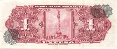 Mexikó 1948-67. 1P (4x) 3klf évszámmal T:II,III