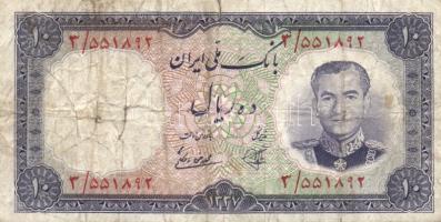 Irán 1958-71. 10R, 50R T:III,III-