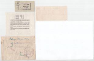 5db-os vegyes sorsjegy, vásárlási utalvány és tombolajegy tétel, közte Máriabesnyő 1939. "Mária...