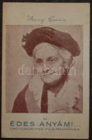 cca 1940 Az édes anyám c. film reklámfüzete / Advertising booklet