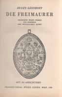 Lennhoff, Eugen: Die Freimaurer. Geschichte, Wesen, Wirken, und Geheimnis der königlichen Kunst. Mit...