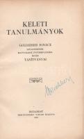 Keleti tanulmányok. Goldziher Ignácz születésének hatvanadik évfordulójára írták tanítványai.
Budap...