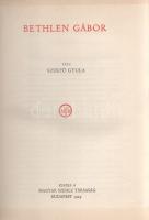 Szekfű Gyula
Bethlen Gábor. (Történelmi tanulmány.)
Budapest, 1929. Magyar Szemle Társaság (Biró M...