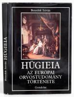 Benedek István: Hügieia. Az európai orvostudomány története jelesebb doktorok életrajzával. Ókor, középkor, reneszánsz, újkor kezdete. Bp.,1990,Gondolat. Kiadói egészvászon-kötés, kiadói papír védőborítóban.