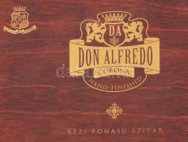 Don Alfredo Corona szivardoboz, 23x17x8 cm