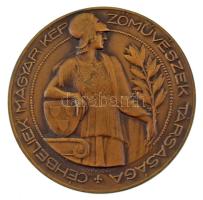 Vincze Dénes (1924-1972) DN Céhbeliek Magyar Képzőművészeti Társasága kétoldalas bronz emlékérem (51mm) T:AU,XF / Hungary ND Céhbeliek Magyar Képzőművészeti Társasága double-sided bronze commemorative medallion (51mm) C:AU,XF