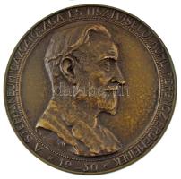 Sidló Ferenc (1882-1953) 1929. &quot;A Stephaneum igazgatósága és tisztviselői - Kohl Ferencz érdemeinek - 19_30&quot; egyoldalas bronz emlékérem (65mm) T:AU HP 4855.