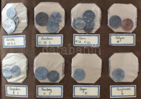 ~1917-1920. 305db-os, nagyrészt németországi települések fém szükségpénzeiből álló gyűjtemény "...
