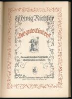 Ludwig Richter: Die gute Einkehr. Auswahl Schönster Holzschnitte mit Sprüche und Bildern. Die Blauen...