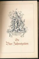 Ludwig Richter: Die gute Einkehr. Auswahl Schönster Holzschnitte mit Sprüche und Bildern. Die Blauen...