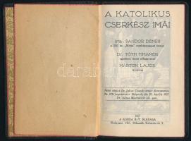 Katolikus cserkész imái Bp., 1927 Korda. KIadói vászon kötésben