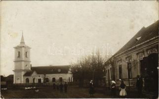 1927 Murakeresztúr (Zala), Római katolikus templom, utca. photo (fl)