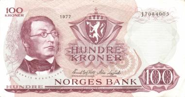 Norvégia 1977. 100K T:II/III