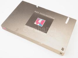 WMF Cromargan aranyozott acél hat személyes evőeszköz készlet (evőkanál kés, villa, kiskanál), erede...