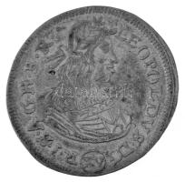 Ausztria 1659. 15kr Ag &quot;I. Lipót&quot; (5,98g) T:VF hullámos lemez Austria 1659. 15 Kreuzer Ag &quot;Leopold I&quot; (5,98g) C:VF wavy coin Krause KM#1144