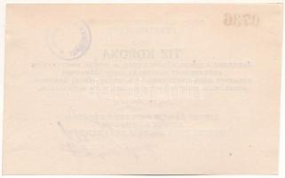 Zirc 1919. 10K "Zirczi Járási Takarékpénztár Pénztári-Jegye" T:AU
Hungary / Zirc 1919. 10...