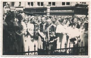 1938 Kassa, Kosice; bevonulás / entry of the Hungarian troops. Fotosalon Ritter photo