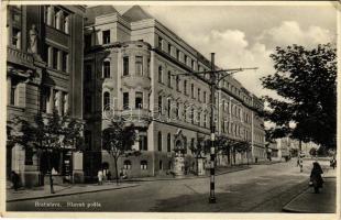 Pozsony, Pressburg, Bratislava; Hlavná posta / Posta / post office (EK)