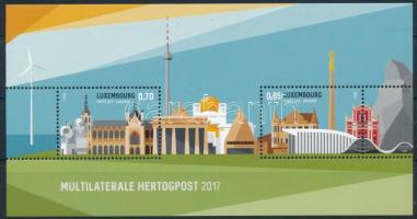2017 HERTOGPOST blokk (közös kiadás) Mi 38
