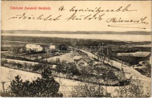 1912 Zamárdi, vasútállomás (fa)