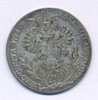 Ausztria 1778VC-S 20kr Ag "Mária Terézia" Hall T:VF,F Austria 1778VC-S 20 Kreuzer Ag "...