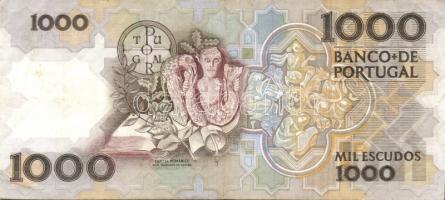 Portugália 1992.2.6. 1000Esc T:III+