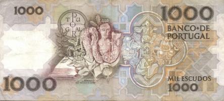 Portugália 1992.2.6. 1000Esc T:III+