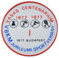 1977. "Vasas Centenárium 1877-1977 - VBKM Jubileumi Sportverseny Budapest" egyoldalas Holl...