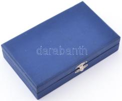 Aranyozott ezüst (Ag) kiskanál készlet 6 db zománc díszítéssel. jelzett 90 g