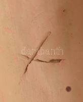 cca 1930, Szűz Mária a kisded Jézussal. Engóbozott kerámia, kis kopással, m: 47 cm