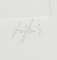 Kovács Tamás László (1964-): "Tisztelet K. Malevicsnek". Száraz, magasnyomás, akril, papír...