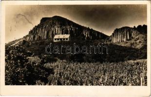 1934 Badacsony, Bazaltorgonák. M.K.E. Balaton osztálya photo (fl)