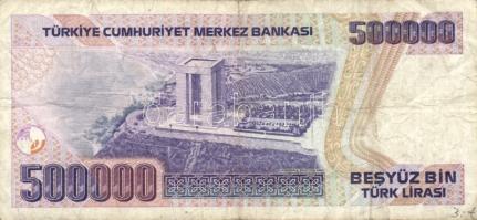 Törökország 1993. 500.000L (2x) T:III