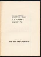 Dienes István - László Gyula: Beszélgetések a magyarok elődeiről. Bp.,1960, Magyar Nemzeti Múzeum - ...