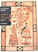 Malonyay Dezső: A magyar nép művészete. I-V. kötet. Bp., 1984-1987, Helikon. Reprint kiadás. Rendkív...