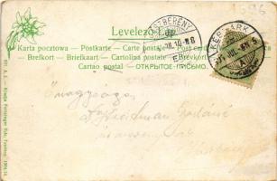 1906 Késmárk, Kezmarok; Rézaknák a homlokhegyen. Feitzinger Ede 1904/14. 691. A.J. / Stirnberg (EK)