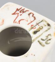 Misa Maci. Az 1980-as moszkvai olimpia figurája, orosz, jelzett, kis kopással, m: 13 cm