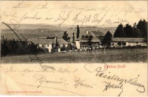 1901 Baldóc, Baldócz-fürdő, Kúpele Baldovce; Szoller Géza kiadása + SZEPES-VÁRALJA P.U.