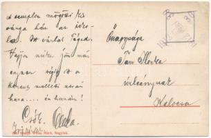 1912 Nagylak, Nadlac; Római katolikus templom és piactér. Weisz Márk kiadása / church and square (r)