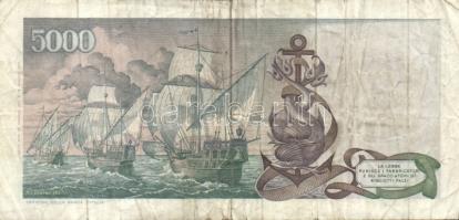 Olaszország 1971.5.20. 5000L T:III