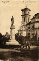 1917 Nagykároly, Carei; Kossuth Lajos szobor. Vasúti levelezőlapárusítás 5951. / monument (EK)