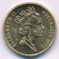 Ausztrália 1992. 1$ Al-bronz "XXV. Nyári Olimpia Barcelona / II. Erzsébet" T:AU (BU) patin...