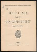 1902 Eger r. t. város építési szabályrendelet tervezete, 56p