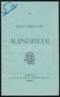 1899 A Lévai Nőegylet alapszabályai, 10p