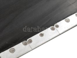 PZL repülőgép légcsavarja. cca 1950. Festett fa, fém erősítéssel kisebb kopásokkal 130 cm